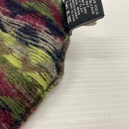 【中古品】【メンズ】 STUSSY ステューシー ZIGZAG POM KNIT BEANIE ジグザグ ボンボン ビーニー 帽子 ニット帽 185-261014-yo-34-teih サイズ：F カラー：マルチ 万代Net店