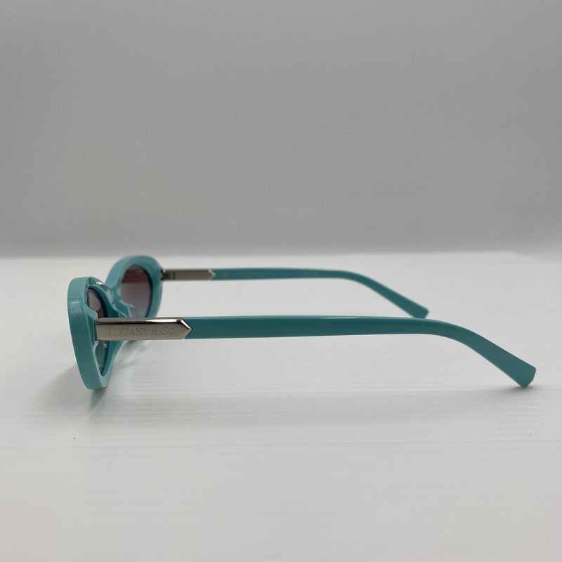 【中古品】【レディース】 TIFFANY&Co. ティファニー OVAL SUNGLASSES TF4250 オーバル サングラス アイウェア アクセサリー 203-260529-ks-02-tei サイズ：56□17 140 カラー：ティファニーブルー 万代Net店