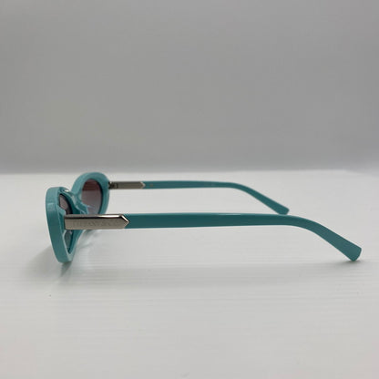 【中古品】【レディース】 TIFFANY&Co. ティファニー OVAL SUNGLASSES TF4250 オーバル サングラス アイウェア アクセサリー 203-260529-ks-02-tei サイズ：56□17 140 カラー：ティファニーブルー 万代Net店