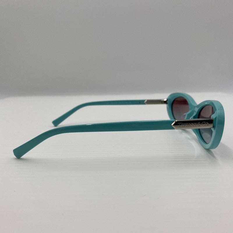 【中古品】【レディース】 TIFFANY&Co. ティファニー OVAL SUNGLASSES TF4250 オーバル サングラス アイウェア アクセサリー 203-260529-ks-02-tei サイズ：56□17 140 カラー：ティファニーブルー 万代Net店