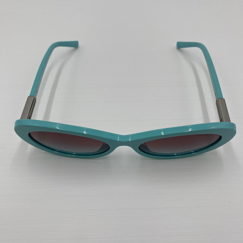 【中古品】【レディース】 TIFFANY&Co. ティファニー OVAL SUNGLASSES TF4250 オーバル サングラス アイウェア アクセサリー 203-260529-ks-02-tei サイズ：56□17 140 カラー：ティファニーブルー 万代Net店
