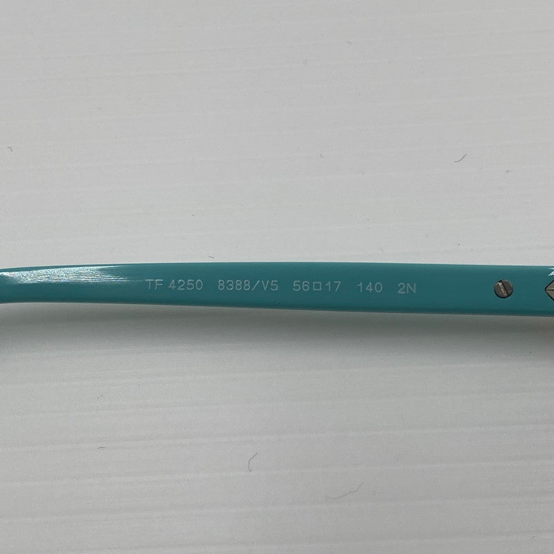 【中古品】【レディース】 TIFFANY&Co. ティファニー OVAL SUNGLASSES TF4250 オーバル サングラス アイウェア アクセサリー 203-260529-ks-02-tei サイズ：56□17 140 カラー：ティファニーブルー 万代Net店