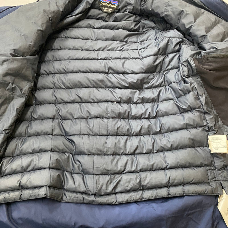【現状渡し品】【メンズ】 patagonia パタゴニア TRES 3-IN-1 PARKA 28387FA17 トレス スリーインワン パーカ アウター ダウンジャケット 144-260518-ks-09-tei サイズ：M カラー：ネイビー 万代Net店
