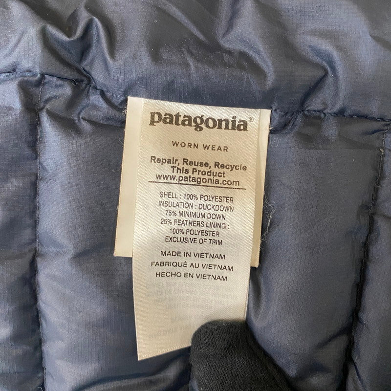 【現状渡し品】【メンズ】 patagonia パタゴニア TRES 3-IN-1 PARKA 28387FA17 トレス スリーインワン パーカ アウター ダウンジャケット 144-260518-ks-09-tei サイズ：M カラー：ネイビー 万代Net店