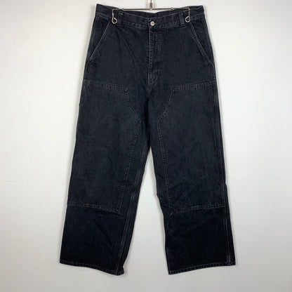 【中古品】【メンズ】 H BEAUTY＆YOUTH エイチ ビューティー アンド ユース 25SS DUCK PANT 2025年春夏 ダック パンツ ボトムス 158-260823-sa-11-tei サイズ：M カラー：ブラック 万代Net店