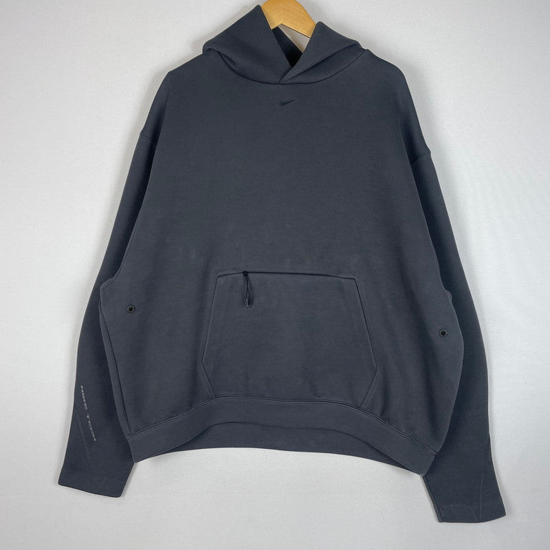 【中古品】【メンズ】 NIKE ナイキ TECH FLEECE OVERSIZE HOODIE HV6536-060 テック フリース オーバーサイズ フーディー トップス プルオーバーパーカー 148-260528-ss-07-tei サイズ：L カラー：グレー 万代Net店