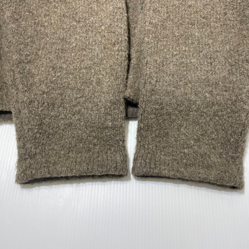 【中古品】【メンズ】 H BEAUTY&YOUTH エイチ ビューティー＆ユース CLOUDY COVERALL KNIT JACKET 1228-1-000013 クラウディ カバーオール ニットジャケット アウター 147-260530-ko-15-tei サイズ：L カラー：ブラウン系 万代Net店