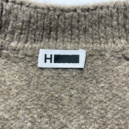 【中古品】【メンズ】 H BEAUTY&YOUTH エイチ ビューティー＆ユース CLOUDY COVERALL KNIT JACKET 1228-1-000013 クラウディ カバーオール ニットジャケット アウター 147-260530-ko-15-tei サイズ：L カラー：ブラウン系 万代Net店