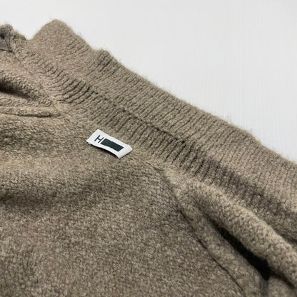 【中古品】【メンズ】 H BEAUTY&YOUTH エイチ ビューティー＆ユース CLOUDY COVERALL KNIT JACKET 1228-1-000013 クラウディ カバーオール ニットジャケット アウター 147-260530-ko-15-tei サイズ：L カラー：ブラウン系 万代Net店