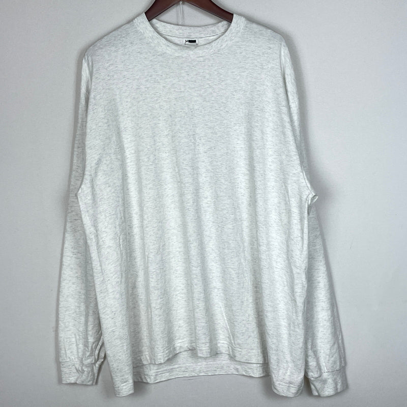 【中古品】【メンズ】 H BEAUTY&YOUTH エイチ ビューティーアンド ユース SWEAT CREW NECK PULLOVER 1212-299-8647 スウェット クルー ネック プルーオーバー 長袖 147-260906-sa-27-teih サイズ：L カラー：ホワイト 万代Net店