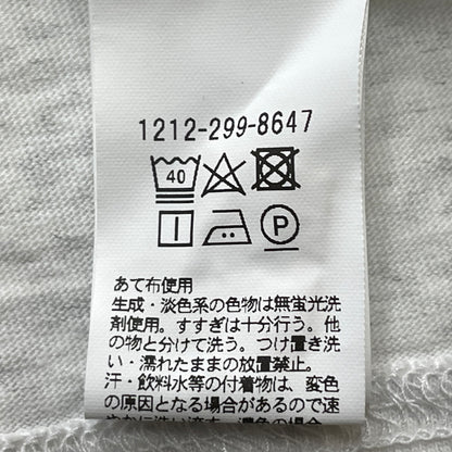 【中古品】【メンズ】 H BEAUTY&YOUTH エイチ ビューティーアンド ユース SWEAT CREW NECK PULLOVER 1212-299-8647 スウェット クルー ネック プルーオーバー 長袖 147-260906-sa-27-teih サイズ：L カラー：ホワイト 万代Net店
