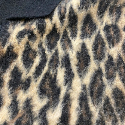 【中古品】【メンズ】 SAINT MICHAEL SAINT Mxxxxxx SAINT MICHAEL セントマイケル 25AW LEOPARD KNIT CARDIGAN SM-HR1-0000-073 レオパード ニット カーディガン 長袖 トップス 142-260518-ks-06-tei サイズ：L カラー：ブラック 万代Net店