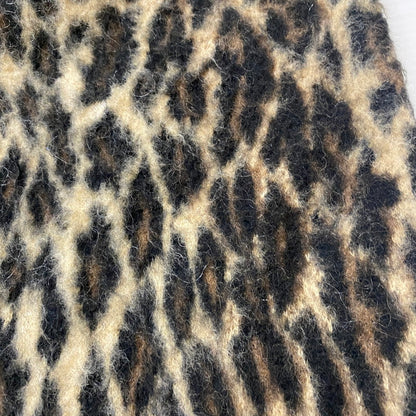 【中古品】【メンズ】 SAINT MICHAEL SAINT Mxxxxxx SAINT MICHAEL セントマイケル 25AW LEOPARD KNIT CARDIGAN SM-HR1-0000-073 レオパード ニット カーディガン 長袖 トップス 142-260518-ks-06-tei サイズ：L カラー：ブラック 万代Net店