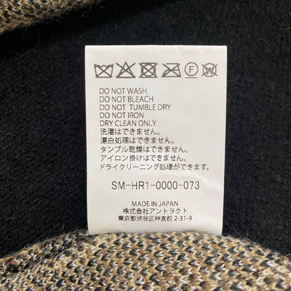 【中古品】【メンズ】 SAINT MICHAEL SAINT Mxxxxxx SAINT MICHAEL セントマイケル 25AW LEOPARD KNIT CARDIGAN SM-HR1-0000-073 レオパード ニット カーディガン 長袖 トップス 142-260518-ks-06-tei サイズ：L カラー：ブラック 万代Net店