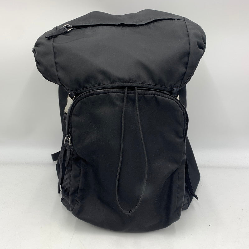【中古品】【メンズ】 PRADA プラダ V135 テスート ナイロン バックパック カバン リュックサック デイバッグ 180-260606-ko-14-tei カラー：ブラック 万代Net店