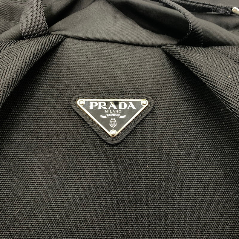 【中古品】【メンズ】 PRADA プラダ V135 テスート ナイロン バックパック カバン リュックサック デイバッグ 180-260606-ko-14-tei カラー：ブラック 万代Net店