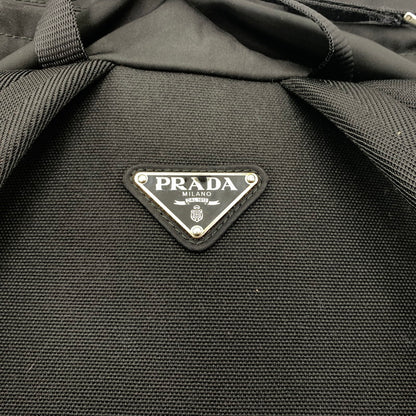【中古品】【メンズ】 PRADA プラダ V135 テスート ナイロン バックパック カバン リュックサック デイバッグ 180-260606-ko-14-tei カラー：ブラック 万代Net店