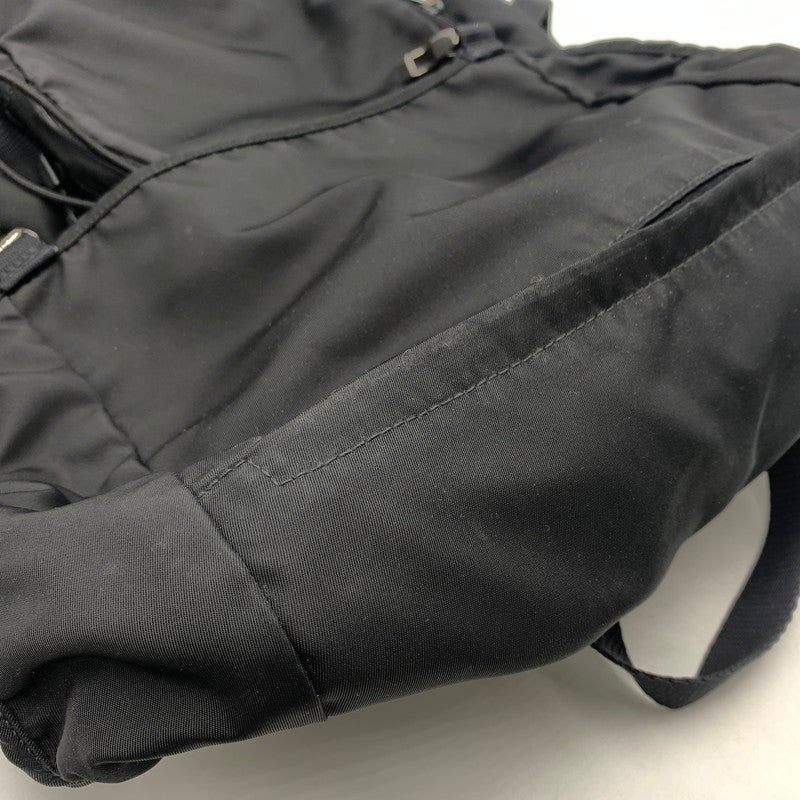 【中古品】【メンズ】 PRADA プラダ V135 テスート ナイロン バックパック カバン リュックサック デイバッグ 180-260606-ko-14-tei カラー：ブラック 万代Net店