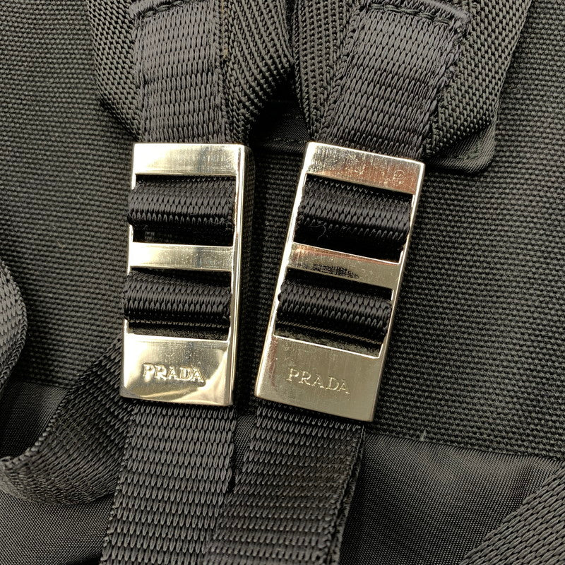 【中古品】【メンズ】 PRADA プラダ V135 テスート ナイロン バックパック カバン リュックサック デイバッグ 180-260606-ko-14-tei カラー：ブラック 万代Net店