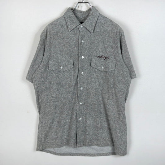 【中古品】【メンズ】 FAT エフエイティー SWEAT S/S SHIRT スウェット ショートスリーブ シャツ 半袖 トップス 142-260702-sa-09-tei サイズ：FAT カラー：グレー 万代Net店