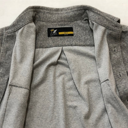 【中古品】【メンズ】 FAT エフエイティー SWEAT S/S SHIRT スウェット ショートスリーブ シャツ 半袖 トップス 142-260702-sa-09-tei サイズ：FAT カラー：グレー 万代Net店