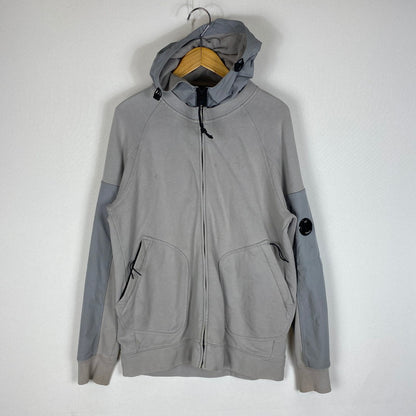 【中古品】【メンズ】 C.P.COMPANY シーピーカンパニー ZIP HOODIE 12CMSS116A 005086W ジップ フーディー トップス 141-260518-ks-14-tei サイズ：L カラー：グレー 万代Net店