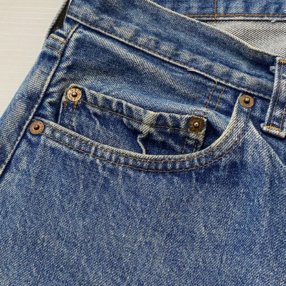 【現状渡し品】【メンズ】 Levi's リーバイス 70～80's 501 DENIM PANT 70～80年代 501 デニムパンツ ボトムス ジーンズ ボタン裏刻印 524 USA製 156-260518-ks-20-tei サイズ：38/※内タグ欠損 カラー：インディゴ 万代Net店