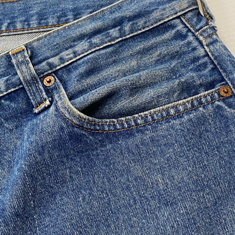 【現状渡し品】【メンズ】 Levi's リーバイス 70～80's 501 DENIM PANT 70～80年代 501 デニムパンツ ボトムス ジーンズ ボタン裏刻印 524 USA製 156-260518-ks-20-tei サイズ：38/※内タグ欠損 カラー：インディゴ 万代Net店