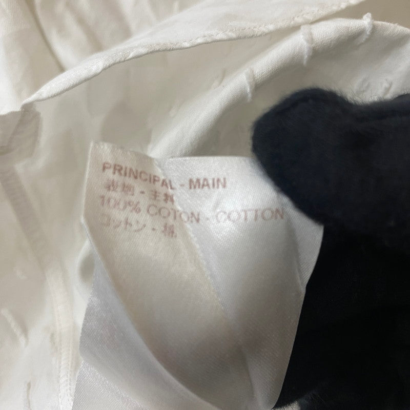【中古品】【メンズ】 LOUIS VUITTON ルイ・ヴィトン ONEPOINT DRESS SHIRT RM162 ADY HAS61W ワンポイント ドレスシャツ 長袖 トップス 141-260518-ks-07-tei サイズ：M カラー：ホワイト 万代Net店
