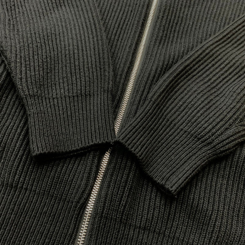 【現状渡し品】【メンズ】 ZARA ザラ DRIVERS KNIT ドライバーズ ニット トップス 長袖 147-260715-sa-06-tei サイズ：L カラー：ブラック 万代Net店