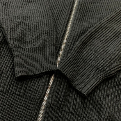 【現状渡し品】【メンズ】 ZARA ザラ DRIVERS KNIT ドライバーズ ニット トップス 長袖 147-260715-sa-06-tei サイズ：L カラー：ブラック 万代Net店