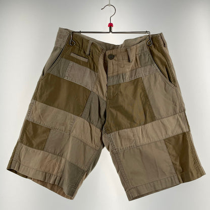 【中古品】【メンズ】 MOUNTAIN RESEARCH マウンテン リサーチ 16SS CRAFTED SHORTS MTR-1915 2016年春夏 クラフトテッド ショーツ ボトムス 短パン 151-260807-sa-22-tei サイズ：L カラー：ベージュ 万代Net店