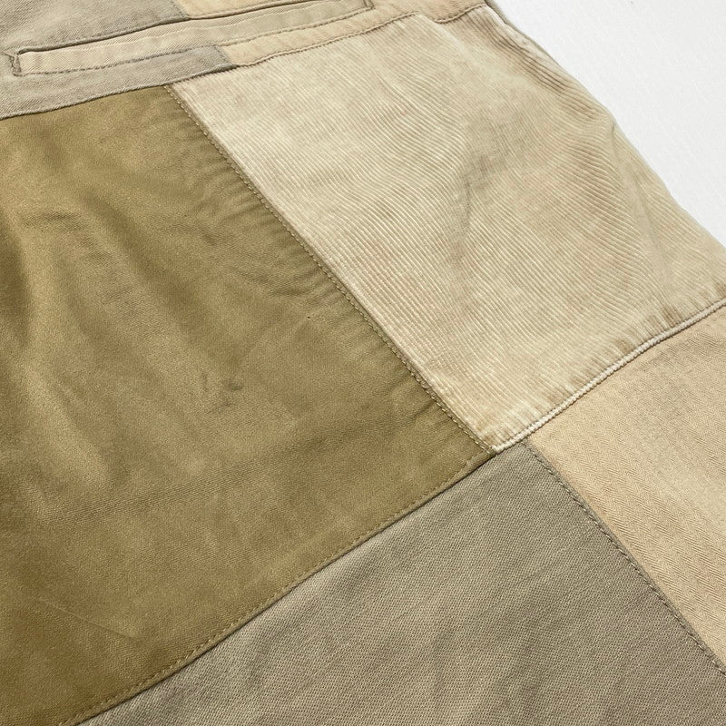 【中古品】【メンズ】 MOUNTAIN RESEARCH マウンテン リサーチ 16SS CRAFTED SHORTS MTR-1915 2016年春夏 クラフトテッド ショーツ ボトムス 短パン 151-260807-sa-22-tei サイズ：L カラー：ベージュ 万代Net店