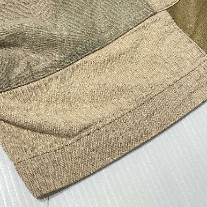 【中古品】【メンズ】 MOUNTAIN RESEARCH マウンテン リサーチ 16SS CRAFTED SHORTS MTR-1915 2016年春夏 クラフトテッド ショーツ ボトムス 短パン 151-260807-sa-22-tei サイズ：L カラー：ベージュ 万代Net店