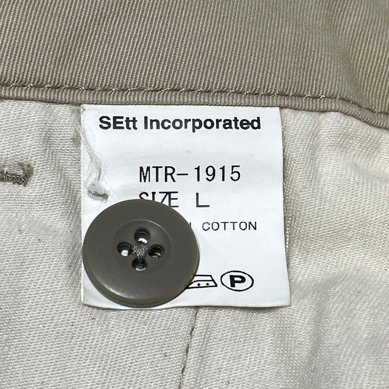 【中古品】【メンズ】 MOUNTAIN RESEARCH マウンテン リサーチ 16SS CRAFTED SHORTS MTR-1915 2016年春夏 クラフトテッド ショーツ ボトムス 短パン 151-260807-sa-22-tei サイズ：L カラー：ベージュ 万代Net店