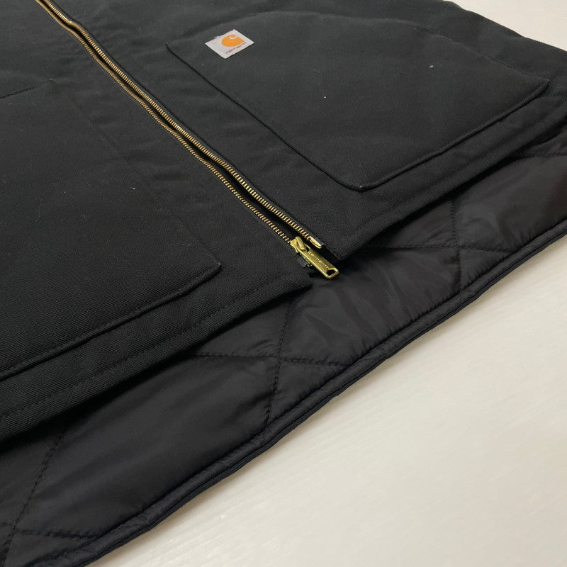 【中古品】【メンズ】 Carhartt カーハート DUCK WORK VEST 0V0001-M ダック ワークベスト ライトアウター 145-260530-ko-20-fuzh サイズ：XL カラー：ブラック 万代Net店