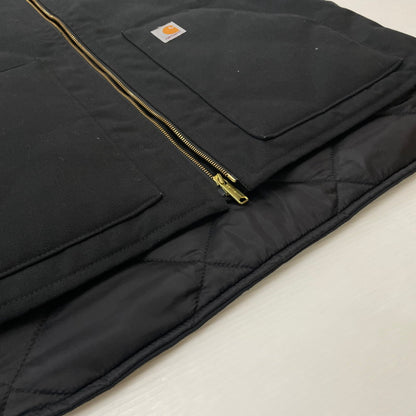 【中古品】【メンズ】 Carhartt カーハート DUCK WORK VEST 0V0001-M ダック ワークベスト ライトアウター 145-260530-ko-20-fuzh サイズ：XL カラー：ブラック 万代Net店