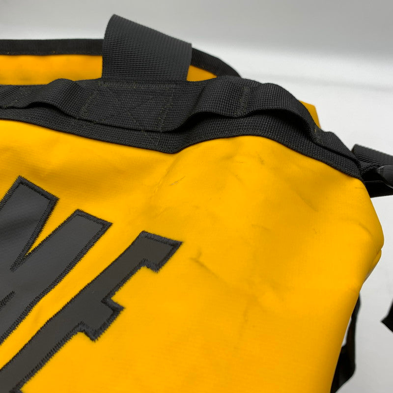 【現状渡し品】【メンズ】 SUPREME シュプリーム × THE NORTH FACE ザ・ノースフェイス ARC LOGO BASE CAMP DUFFLE BAG ロゴ ベースキャンプ ダッフルバッグ カバン 188-260514-ko-11-tei カラー：イエロー 万代Net店