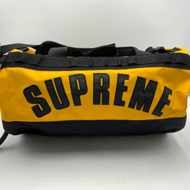 【現状渡し品】【メンズ】 SUPREME シュプリーム × THE NORTH FACE ザ・ノースフェイス ARC LOGO BASE CAMP DUFFLE BAG ロゴ ベースキャンプ ダッフルバッグ カバン 188-260514-ko-11-tei カラー：イエロー 万代Net店
