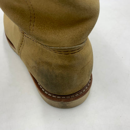 【中古品】【メンズ】 RED WING レッドウィング 9-INCH PECOS BOOT 8168 9インチ ペコス ブーツ エンジニアブーツ 靴 164-260603-ko-04-tei サイズ：26cm カラー：ベージュ 万代Net店