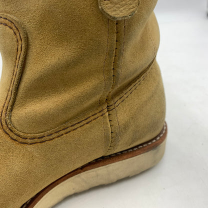 【中古品】【メンズ】 RED WING レッドウィング 9-INCH PECOS BOOT 8168 9インチ ペコス ブーツ エンジニアブーツ 靴 164-260603-ko-04-tei サイズ：26cm カラー：ベージュ 万代Net店