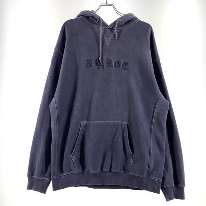 【中古品】【メンズ】 X-LARGE エクストララージ PIGMENT EMBOSSED PULLOVER HOODED SWEAT 101213012001 ピグメント エンボス プルオーバーフーデッド スウェット 長袖 トップス パーカー 142-260703-yo-18-tei サイズ：L カラー：パープル 万代Net店