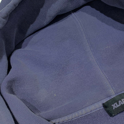 【中古品】【メンズ】 X-LARGE エクストララージ PIGMENT EMBOSSED PULLOVER HOODED SWEAT 101213012001 ピグメント エンボス プルオーバーフーデッド スウェット 長袖 トップス パーカー 142-260703-yo-18-tei サイズ：L カラー：パープル 万代Net店