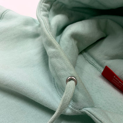 【中古品】【メンズ】 SUPREME シュプリーム 17AW BOX LOGO HOODED SWEATSHIRT ボックスロゴ フード スウェットシャツ トップス プルオーバーパーカー 149-260514-ko-01-tei サイズ：L カラー：アイスブルー 万代Net店