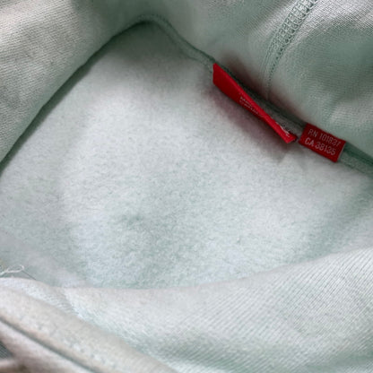 【中古品】【メンズ】 SUPREME シュプリーム 17AW BOX LOGO HOODED SWEATSHIRT ボックスロゴ フード スウェットシャツ トップス プルオーバーパーカー 149-260514-ko-01-tei サイズ：L カラー：アイスブルー 万代Net店