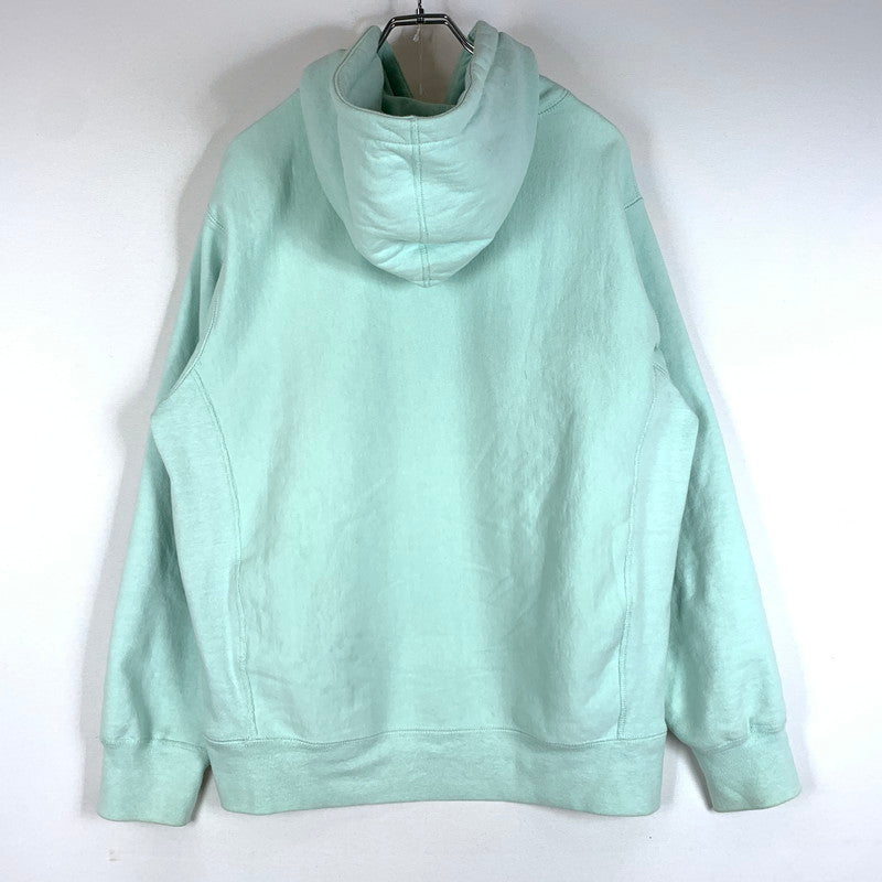 【中古品】【メンズ】 SUPREME シュプリーム 17AW BOX LOGO HOODED SWEATSHIRT ボックスロゴ フード スウェットシャツ トップス プルオーバーパーカー 149-260514-ko-01-tei サイズ：L カラー：アイスブルー 万代Net店