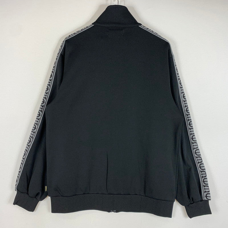 【中古品】【メンズ】 EVISEN SKATEBOARDS エヴィセンスケートボード E LOGO TRACK JACKET 25FW_JK08 ロゴ トラックジャケット ライトアウター ジャージ 142-260514-ko-03-tei サイズ：L カラー：ブラック 万代Net店