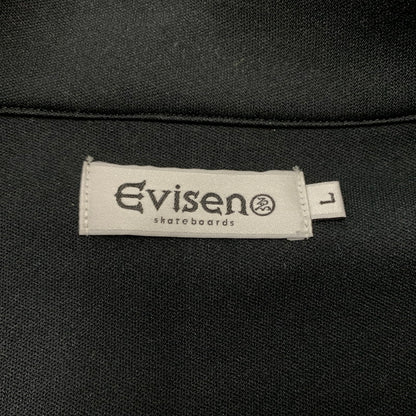 【中古品】【メンズ】 EVISEN SKATEBOARDS エヴィセンスケートボード E LOGO TRACK JACKET 25FW_JK08 ロゴ トラックジャケット ライトアウター ジャージ 142-260514-ko-03-tei サイズ：L カラー：ブラック 万代Net店