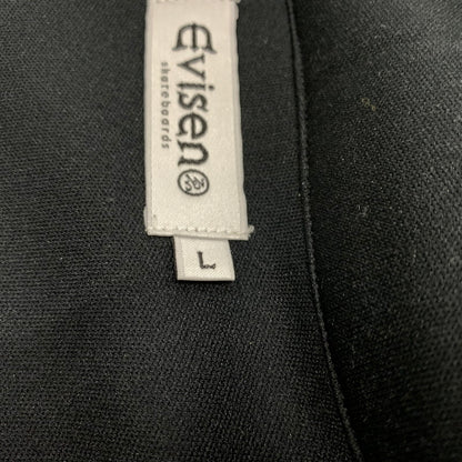 【中古品】【メンズ】 EVISEN SKATEBOARDS エヴィセンスケートボード E LOGO TRACK JACKET 25FW_JK08 ロゴ トラックジャケット ライトアウター ジャージ 142-260514-ko-03-tei サイズ：L カラー：ブラック 万代Net店