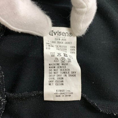 【中古品】【メンズ】 EVISEN SKATEBOARDS エヴィセンスケートボード E LOGO TRACK JACKET 25FW_JK08 ロゴ トラックジャケット ライトアウター ジャージ 142-260514-ko-03-tei サイズ：L カラー：ブラック 万代Net店